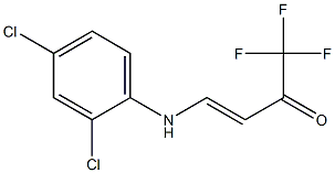 4-(2,4-dichloroanilino)-1,1,1-trifluorobut-3-en-2-one