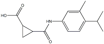 2-[(4-isopropyl-3-methylanilino)carbonyl]cyclopropanecarboxylic acid
