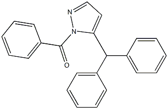 (5-benzhydryl-1H-pyrazol-1-yl)(phenyl)methanone