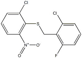 1-chloro-2-[(2-chloro-6-fluorobenzyl)thio]-3-nitrobenzene