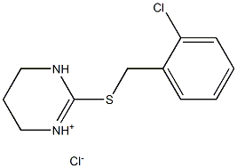 2-[(2-chlorobenzyl)thio]-1,4,5,6-tetrahydropyrimidin-3-ium chloride