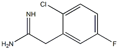 2-(2-chloro-5-fluorophenyl)acetamidine