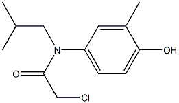 2-chloro-N-(4-hydroxy-3-methylphenyl)-N-isobutylacetamide