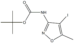 tert-butyl 4-iodo-5-methylisoxazol-3-ylcarbamate