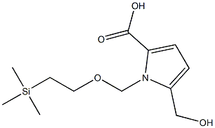 1-[(3,3-dimethyl-3-silabutoxy)methyl]-5-(hydroxymethyl)pyrrole-2-carboxylic acid