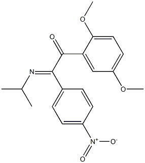 1-(2,5-dimethoxyphenyl)-2-(isopropylimino)-2-(4-nitrophenyl)ethanone