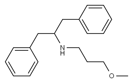(1,3-diphenylpropan-2-yl)(3-methoxypropyl)amine
