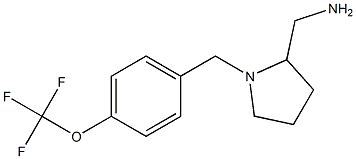 (1-{[4-(trifluoromethoxy)phenyl]methyl}pyrrolidin-2-yl)methanamine
