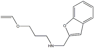 (1-benzofuran-2-ylmethyl)[3-(ethenyloxy)propyl]amine