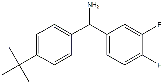 (4-tert-butylphenyl)(3,4-difluorophenyl)methanamine