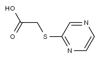 (pyrazin-2-ylthio)acetic acid