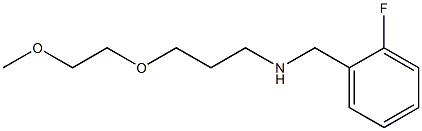 [(2-fluorophenyl)methyl][3-(2-methoxyethoxy)propyl]amine