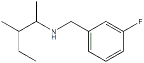 [(3-fluorophenyl)methyl](3-methylpentan-2-yl)amine