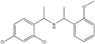 [1-(2,4-dichlorophenyl)ethyl][1-(2-methoxyphenyl)ethyl]amine