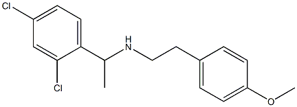 [1-(2,4-dichlorophenyl)ethyl][2-(4-methoxyphenyl)ethyl]amine