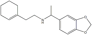 [1-(2H-1,3-benzodioxol-5-yl)ethyl][2-(cyclohex-1-en-1-yl)ethyl]amine
