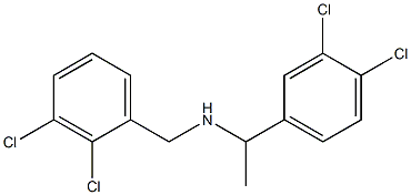 [1-(3,4-dichlorophenyl)ethyl][(2,3-dichlorophenyl)methyl]amine