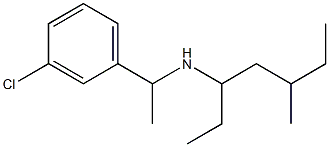 [1-(3-chlorophenyl)ethyl](5-methylheptan-3-yl)amine