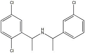 [1-(3-chlorophenyl)ethyl][1-(2,5-dichlorophenyl)ethyl]amine