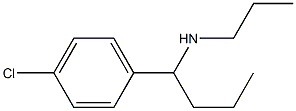 [1-(4-chlorophenyl)butyl](propyl)amine