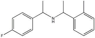 [1-(4-fluorophenyl)ethyl][1-(2-methylphenyl)ethyl]amine
