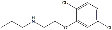 [2-(2,5-dichlorophenoxy)ethyl](propyl)amine