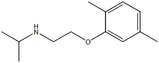 [2-(2,5-dimethylphenoxy)ethyl](propan-2-yl)amine