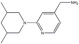 [2-(3,5-dimethylpiperidin-1-yl)pyridin-4-yl]methylamine