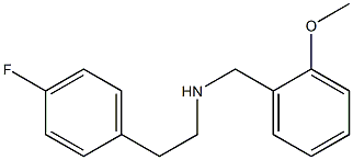 [2-(4-fluorophenyl)ethyl][(2-methoxyphenyl)methyl]amine