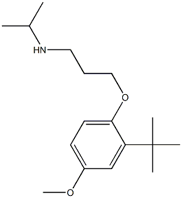 [3-(2-tert-butyl-4-methoxyphenoxy)propyl](propan-2-yl)amine