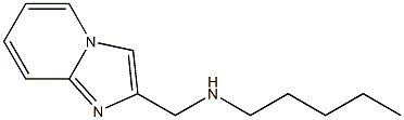 {imidazo[1,2-a]pyridin-2-ylmethyl}(pentyl)amine 结构式