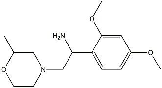 1-(2,4-dimethoxyphenyl)-2-(2-methylmorpholin-4-yl)ethanamine
