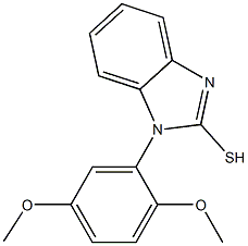 1-(2,5-dimethoxyphenyl)-1H-1,3-benzodiazole-2-thiol