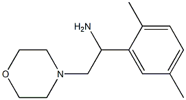1-(2,5-dimethylphenyl)-2-morpholin-4-ylethanamine