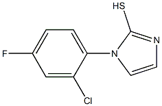 1-(2-chloro-4-fluorophenyl)-1H-imidazole-2-thiol