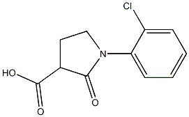 1-(2-chlorophenyl)-2-oxopyrrolidine-3-carboxylic acid