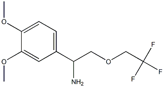 1-(3,4-dimethoxyphenyl)-2-(2,2,2-trifluoroethoxy)ethanamine