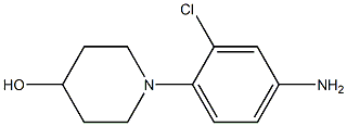 1-(4-amino-2-chlorophenyl)piperidin-4-ol Structure