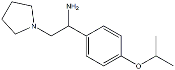 1-(4-isopropoxyphenyl)-2-pyrrolidin-1-ylethanamine