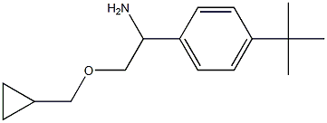 1-(4-tert-butylphenyl)-2-(cyclopropylmethoxy)ethan-1-amine