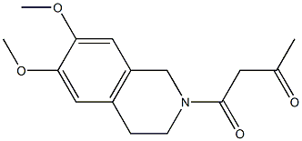 1-(6,7-dimethoxy-1,2,3,4-tetrahydroisoquinolin-2-yl)butane-1,3-dione