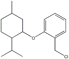 1-(chloromethyl)-2-{[5-methyl-2-(propan-2-yl)cyclohexyl]oxy}benzene Structure