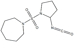 1-[(2-isocyanatopyrrolidine-1-)sulfonyl]azepane
