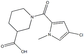 1-[(4-chloro-1-methyl-1H-pyrrol-2-yl)carbonyl]piperidine-3-carboxylic acid