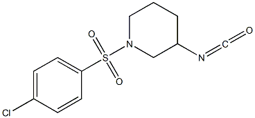 1-[(4-chlorobenzene)sulfonyl]-3-isocyanatopiperidine