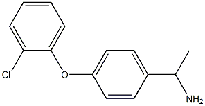 1-[4-(2-chlorophenoxy)phenyl]ethan-1-amine