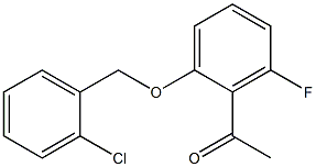 1-{2-[(2-chlorophenyl)methoxy]-6-fluorophenyl}ethan-1-one