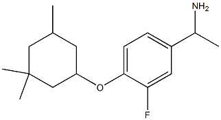1-{3-fluoro-4-[(3,3,5-trimethylcyclohexyl)oxy]phenyl}ethan-1-amine