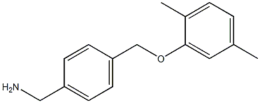 1-{4-[(2,5-dimethylphenoxy)methyl]phenyl}methanamine