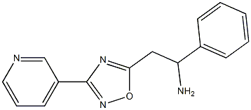 1-phenyl-2-[3-(pyridin-3-yl)-1,2,4-oxadiazol-5-yl]ethan-1-amine